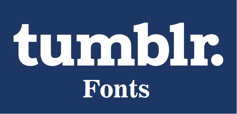 tumblr fonts